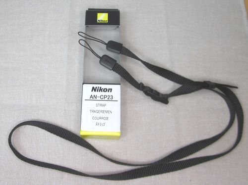 未使用10本 NikonネックストラップAN-CP23 ブラック_画像2