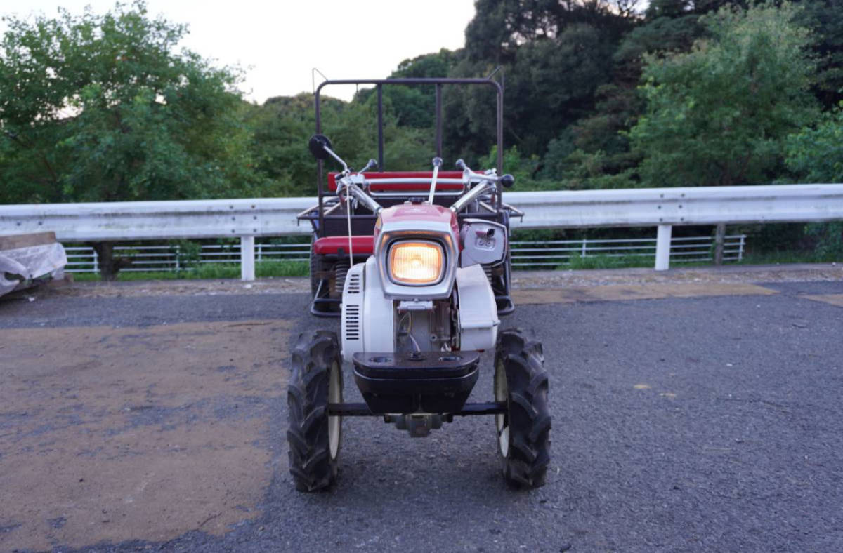 ◆乗用荷台付き管理機・改造運搬車・管理機運搬機★ロビン ST411 耕耘機★最大6 PS★作動確認済【中古品】静岡県湖西市発_画像3