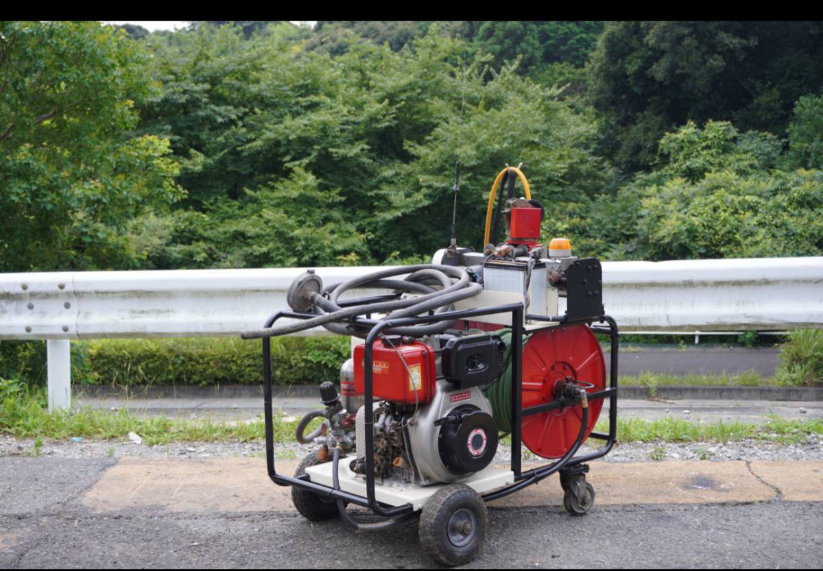 * Maruyama radio-controller height pressure power sprayer MS550 set power sprayer * sprayer MARUYAMA Uni flow power sprayer * operation has been confirmed [ secondhand goods ] Shizuoka prefecture lake west city departure 