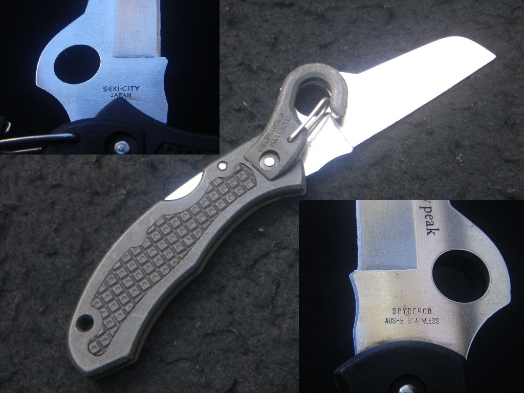Bibian 比比昂- SPYDERCO AUSー8 snow peak スノーピーク Bibian 比比昂- SPYDERCO AUSー8 snow peak スノーピーク