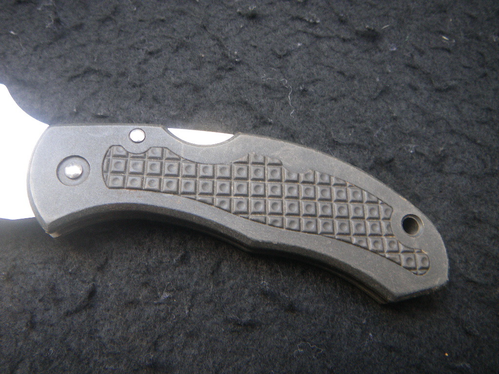 SPYDERCO AUSー8 snow peak スノーピーク カラビナナイフ SPYDERCO AUSー8 snow peak スノーピーク カラビナナイフ