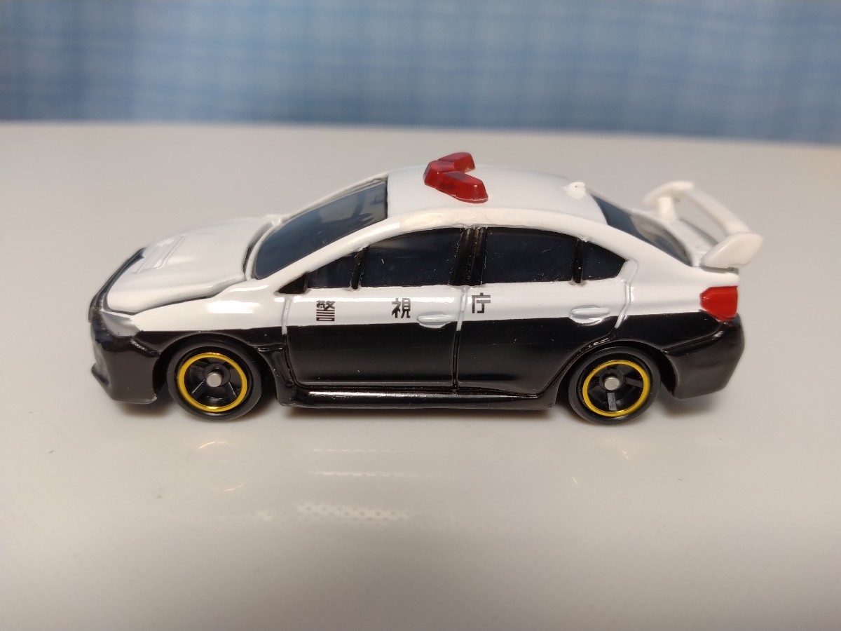 イオン　オリジナルトミカ　スバル　WRX STI タイプS　日本警察仕様　パトカー　タカラトミー_画像4