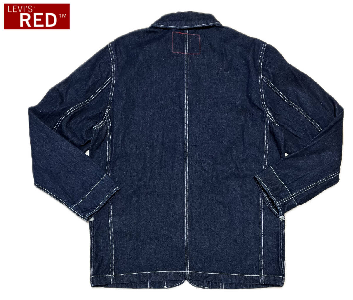 ★LEVI'S RED リーバイスレッド CW-3620 濃紺 インディゴ デニム カバーオール デニムジャケット メンズ S_画像2