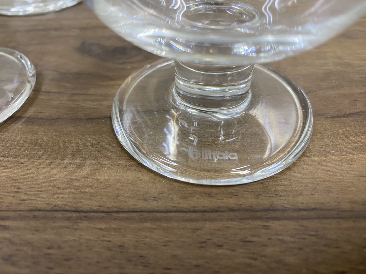◇送料込み　iittala イッタラ グラス　6個セット　クリスタルガラス ペア クリア タンブラー ワイングラス_画像2