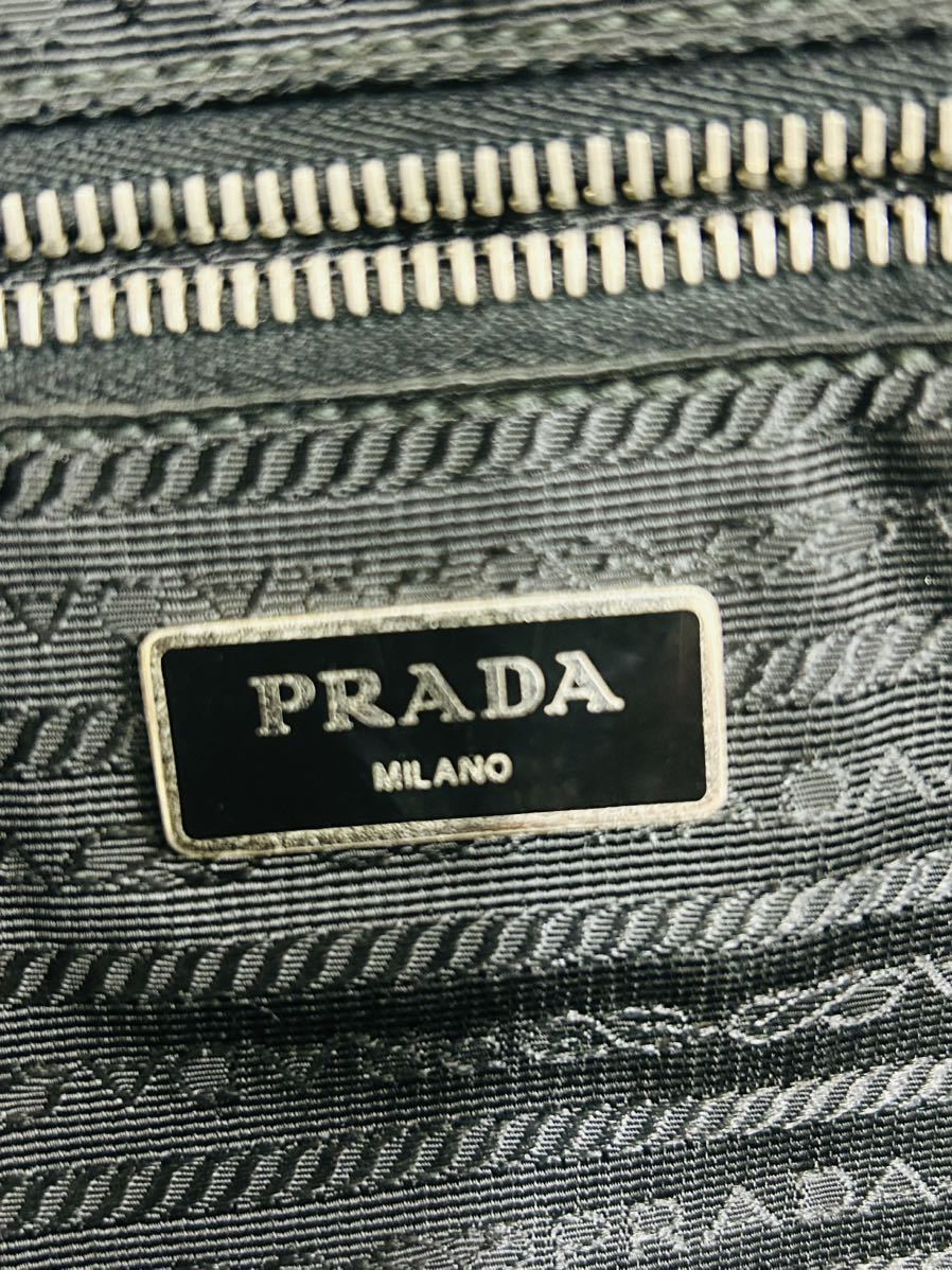 PRADA プラダ ビジネスバッグ ブリーフケース サフィアーノレザー ブラック レザー 黒_画像6