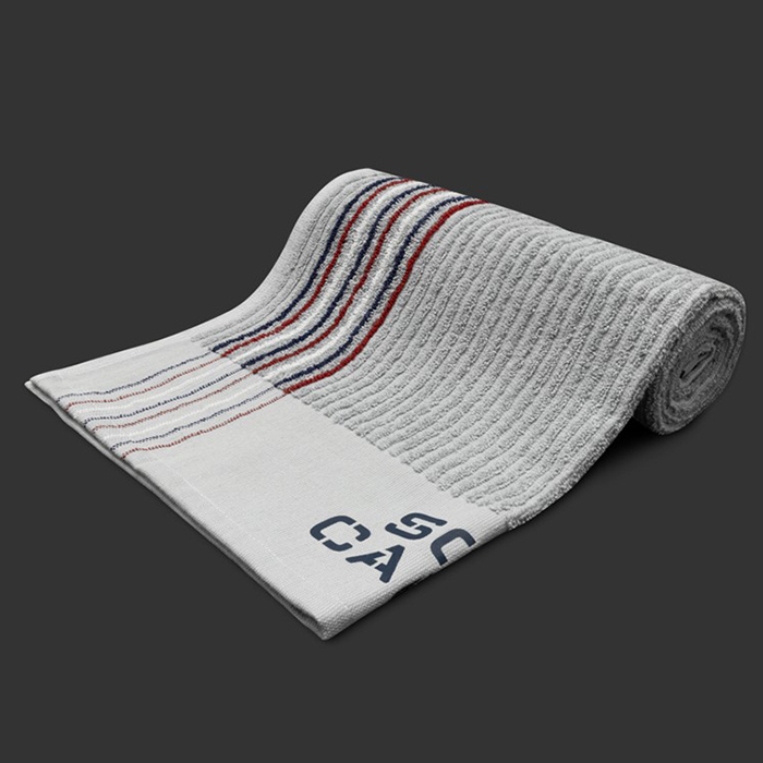 Scotty Cameron Vintage Cade . towel limitation round towel USA stripe / gray Scotty Cameron Vintage Caddie Towel 10515
