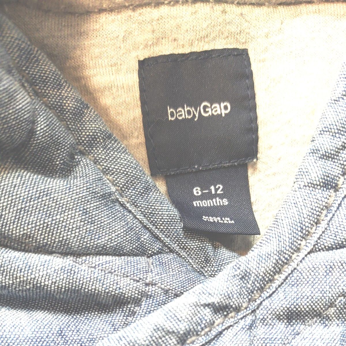 babyGAP デニム くま耳バーオール 70cm