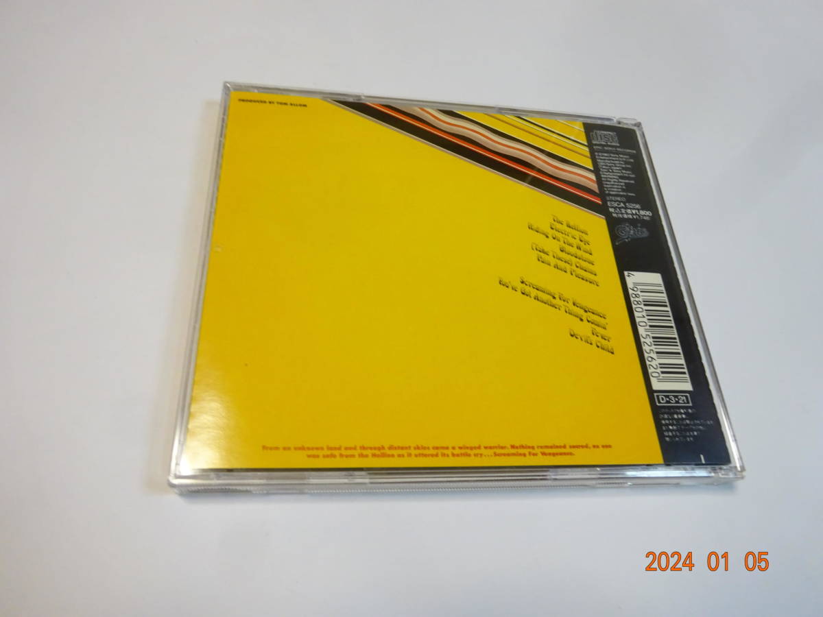CD ジューダス・プリースト 復讐の叫び 帯付 ESCA5256 国内盤の画像4