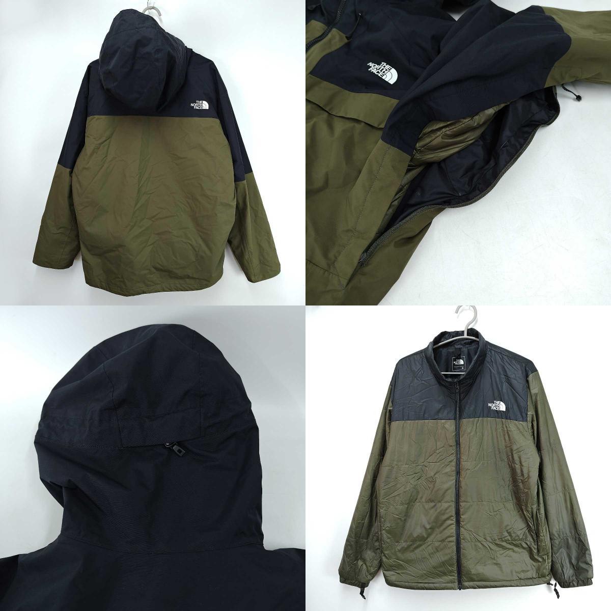 【中古】ノースフェイス Fourbarrel Triclimate Jacket フォーバレルト リクライメイト ジャケット XL NS62103 メンズ THE NORTH FACE