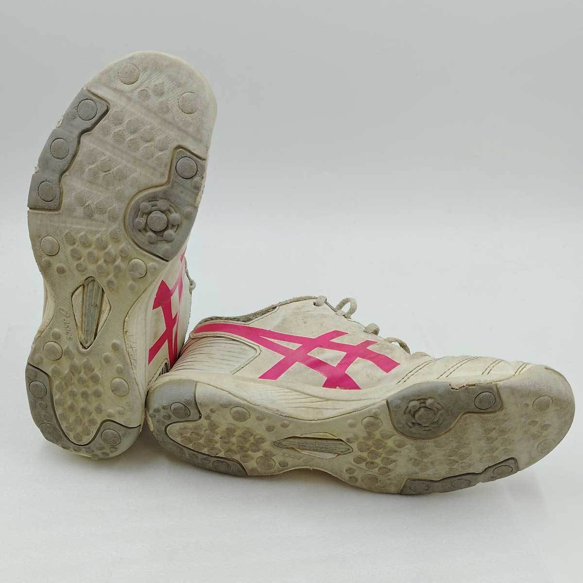 【中古】アシックス トレーニング シューズ DS LIGHT JR GS TF 22cm 1104A015 キッズ asics ジュニア_画像6