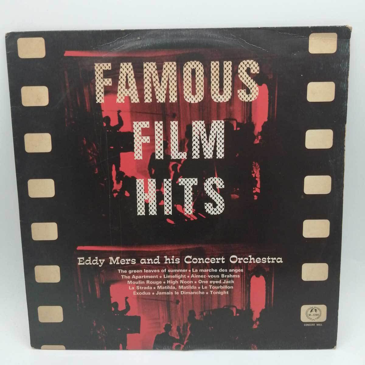 【中古】LP Eddy Mers And His Concert Orchestra Famous Film Hits 映画音楽への招待_画像1