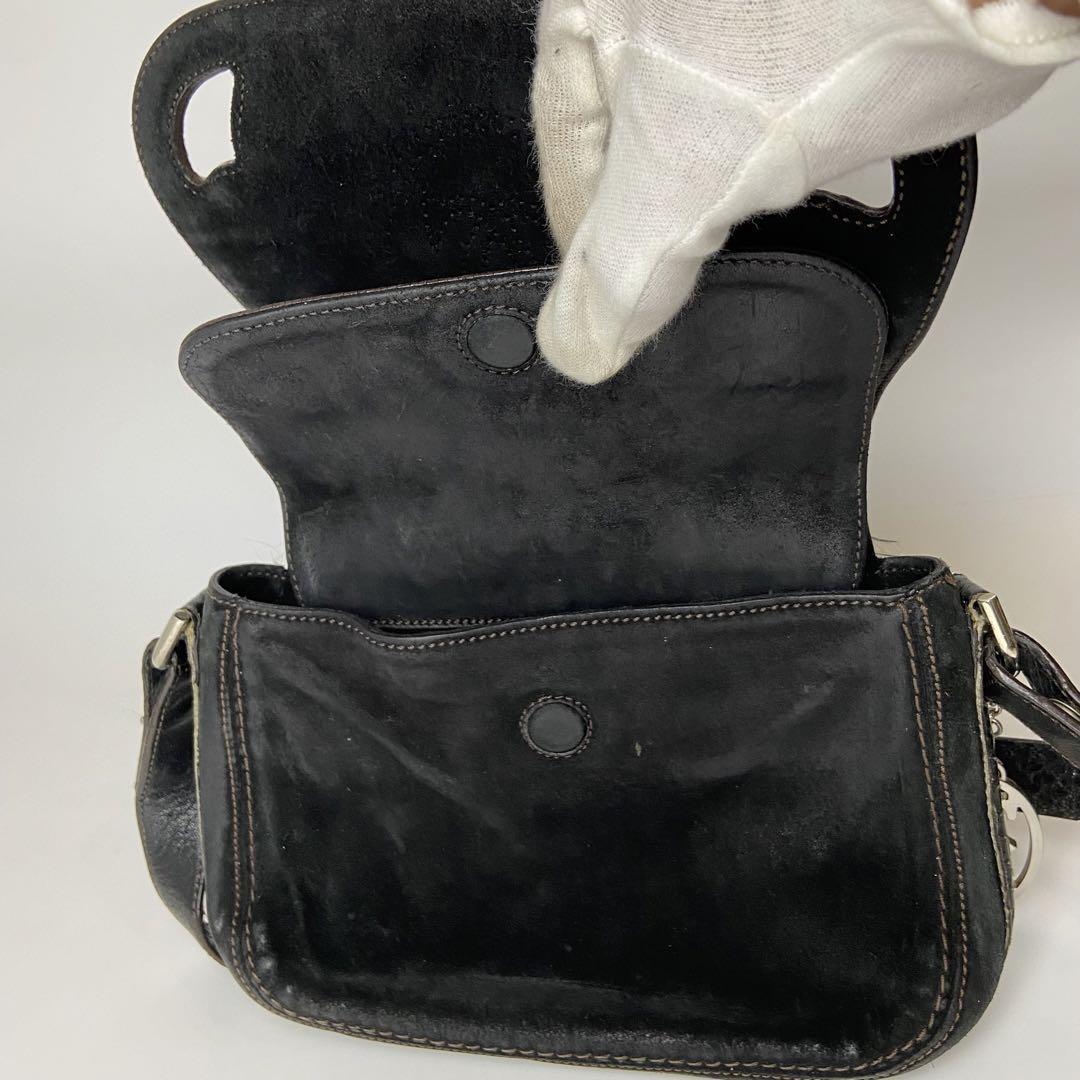  Cartier maru виолончель кожа сумка на плечо питон заслонка черный 