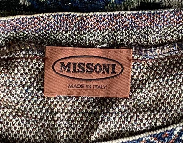 1st439 美品 MISSONI ミッソーニ ニット 上下セット イタリア製_画像5