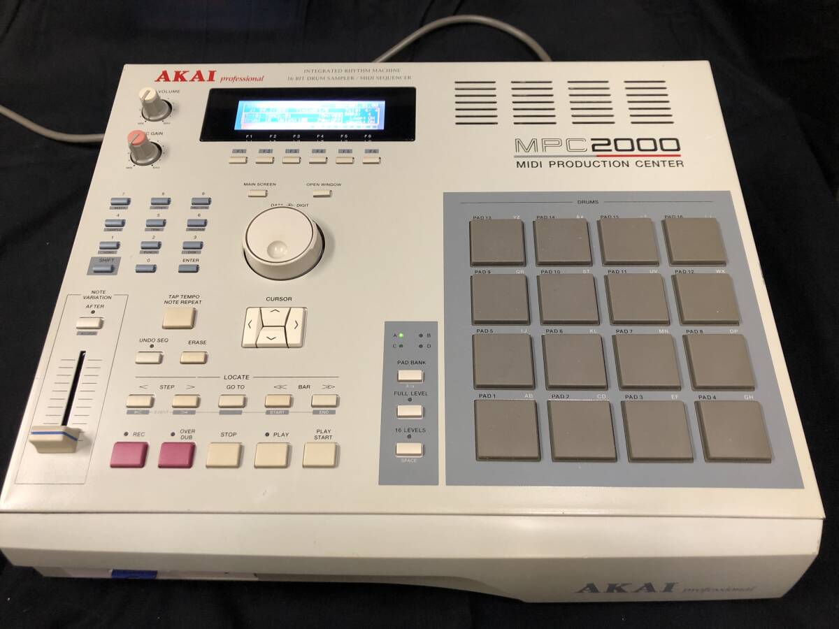 AKAI アカイ MPC2000 サンプラー SDカード改造済 good conditionの画像1