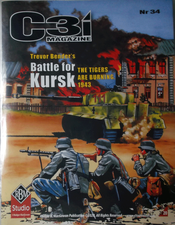 GMT/RBM/C3i MAGAZINE NO.34/BATTLE FOR KURSK/駒未切断/日本語訳無し/中古品