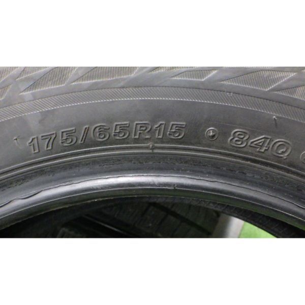 ブリヂストン BLIZZAK VRX2 175/65R15 4本SET◆2018年製6~7分山スタッドレス◆中古 特筆すべき損傷はなし◆白石区手渡し可◆ヴィッツ等に_画像10