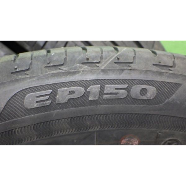 ブリヂストン ECOPIA EP150 175/60R16 4本SET◆2019年製7分山オンロード◆中古 若干の片減りあり◆白石区手渡し可◆ラクティス,iQ等に_画像9