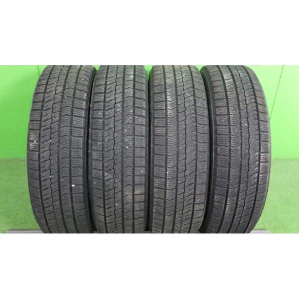 ブリヂストン BLIZZAK VRX2 165/65R14 4本SET◆2019年製7~8分山スタッドレス◆中古 特筆すべき損傷はなし◆白石区手渡し可◆ルーミー等に_画像1