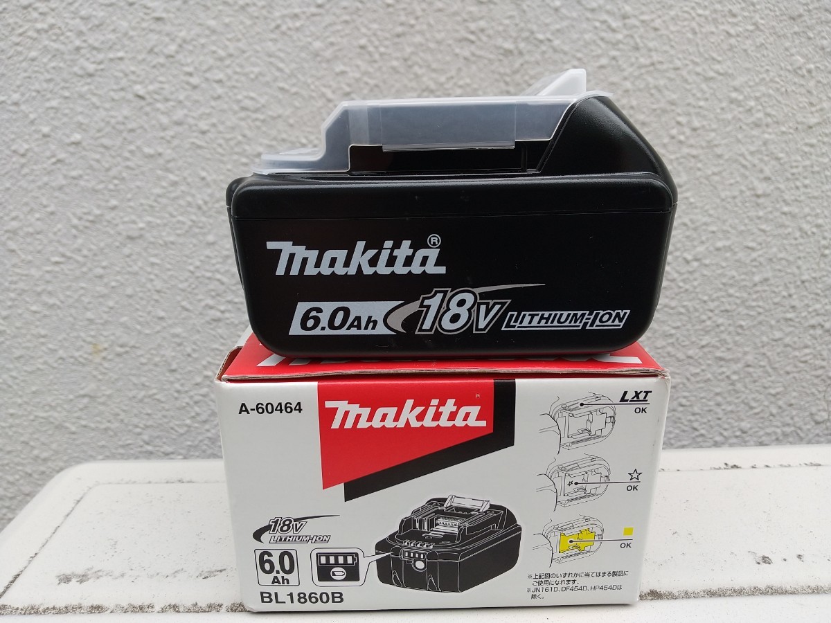 正規品新品未使用純正マキタバッテリーMAKITAバッテリー18V6.0Ah