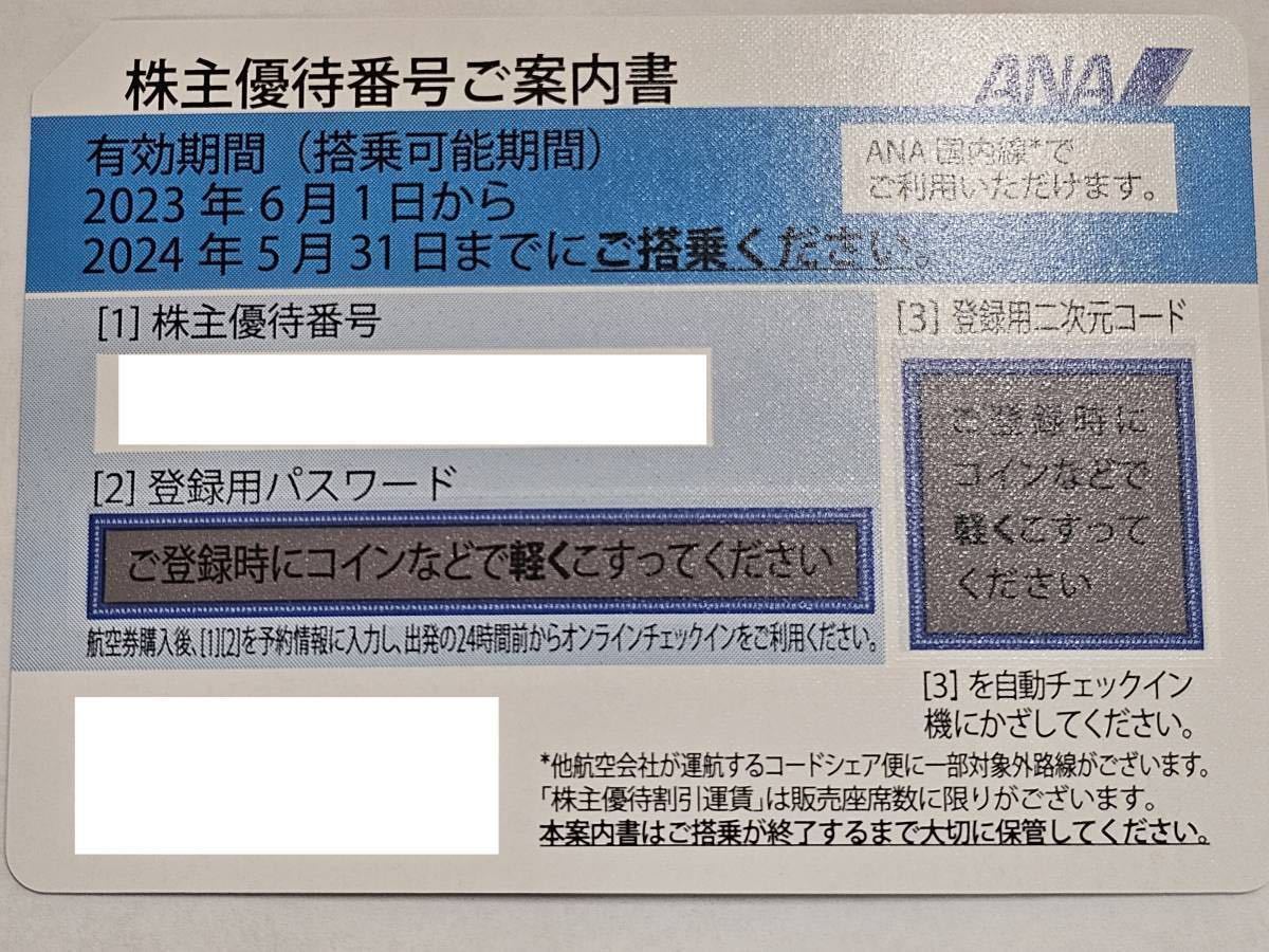 * number notification free shipping * ANA stockholder complimentary ticket 2024 year 5 month 31 until the day several sheets stock equipped *ANA all day empty 