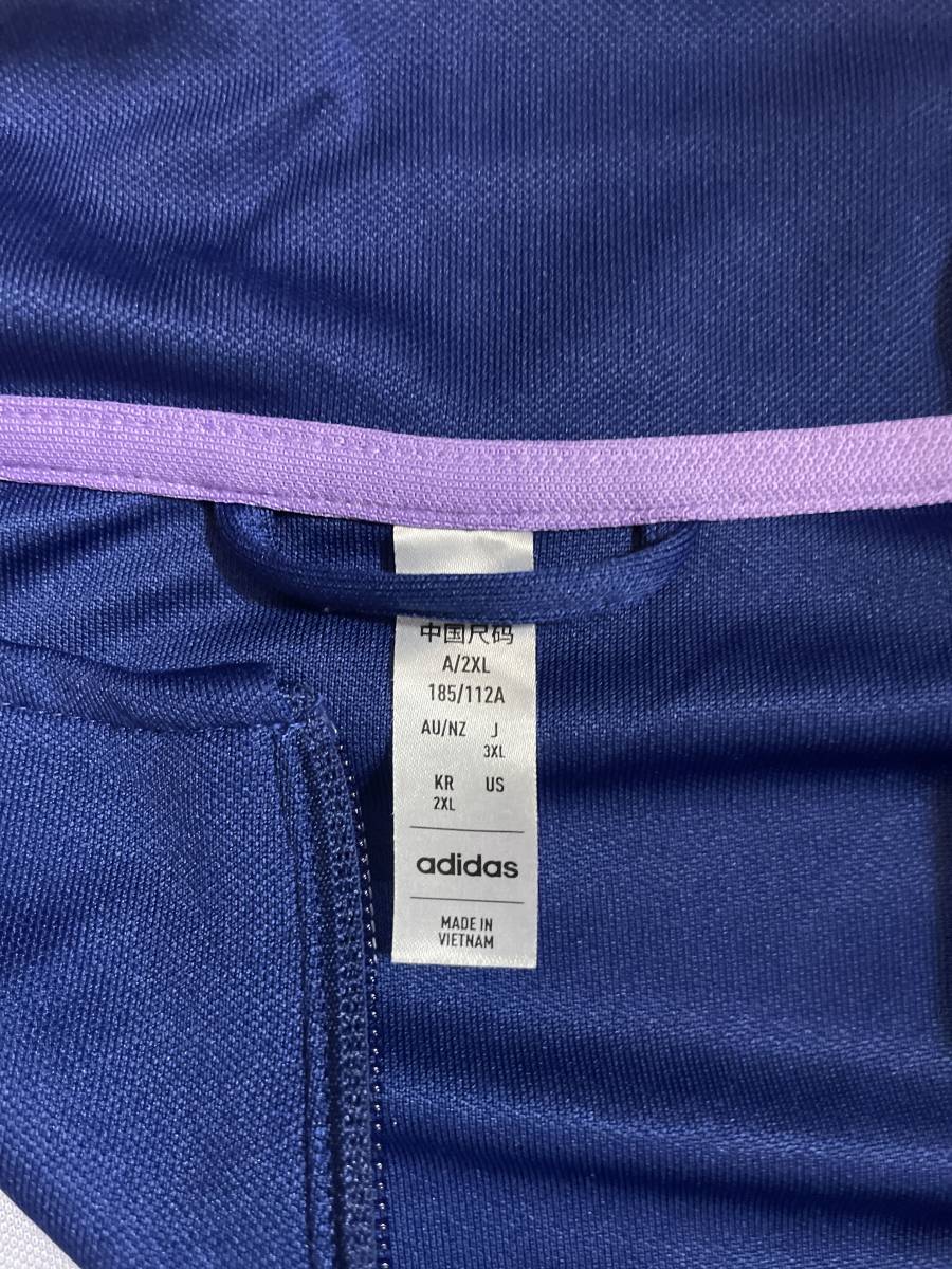 【USED】adidas ジャージ ジャケット 2XL_画像3