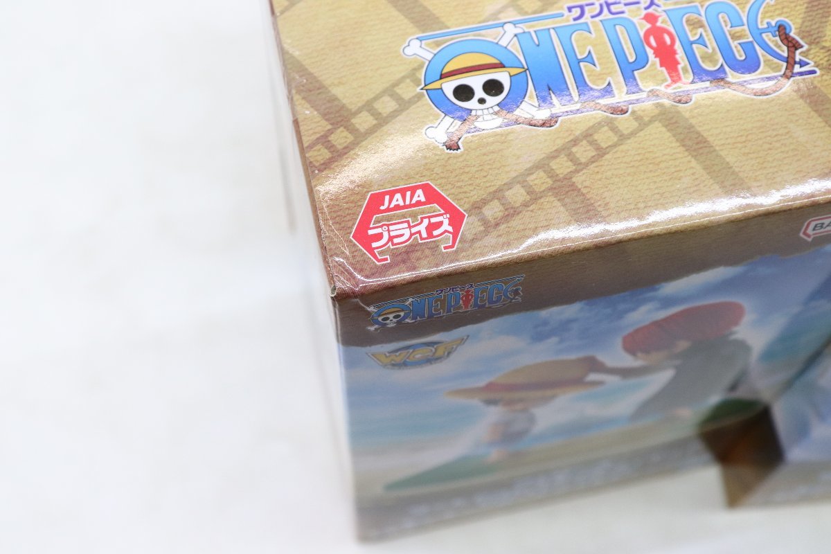 33MA●ONE PIECE ワンピース ワールドコレクタブルフィギュア ワーコレ ログストーリーズ 4点セット 未開封 ルフィ シャンクス ゾロ WCF_画像7