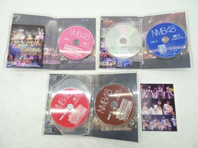 06MS●NMB48 8 LIVE COLLECTION 5 LIVE COLLECTION 2014 DVD セット 中古 2012年-2013年 大阪城ホール 3周年ライブ 2014年 ツアー イベント_画像4