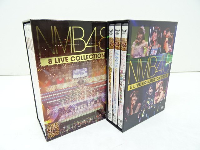 06MS●NMB48 8 LIVE COLLECTION 5 LIVE COLLECTION 2014 DVD セット 中古 2012年-2013年 大阪城ホール 3周年ライブ 2014年 ツアー イベント_画像1