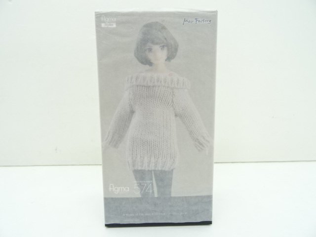 27MY●未開封 figma 女性body チアキ with オフショルセーターワンピ figma Styles 574 Max Factory フィギュア_画像1