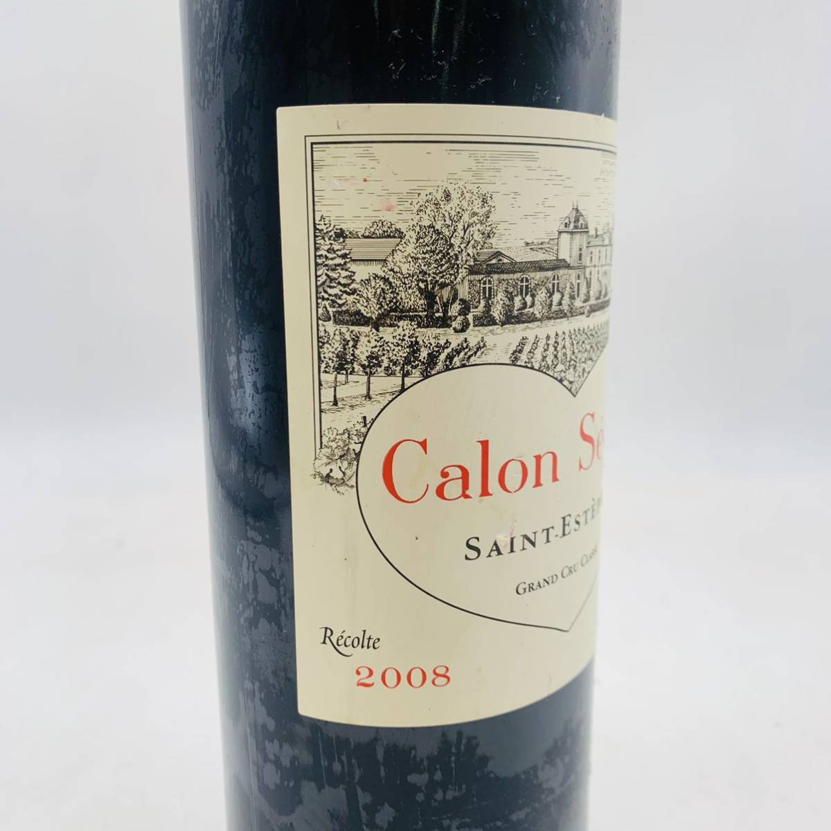 【未開栓】Chateau Calon Segur シャトー カロン セギュール 2008年 果実酒 WI2883_画像2