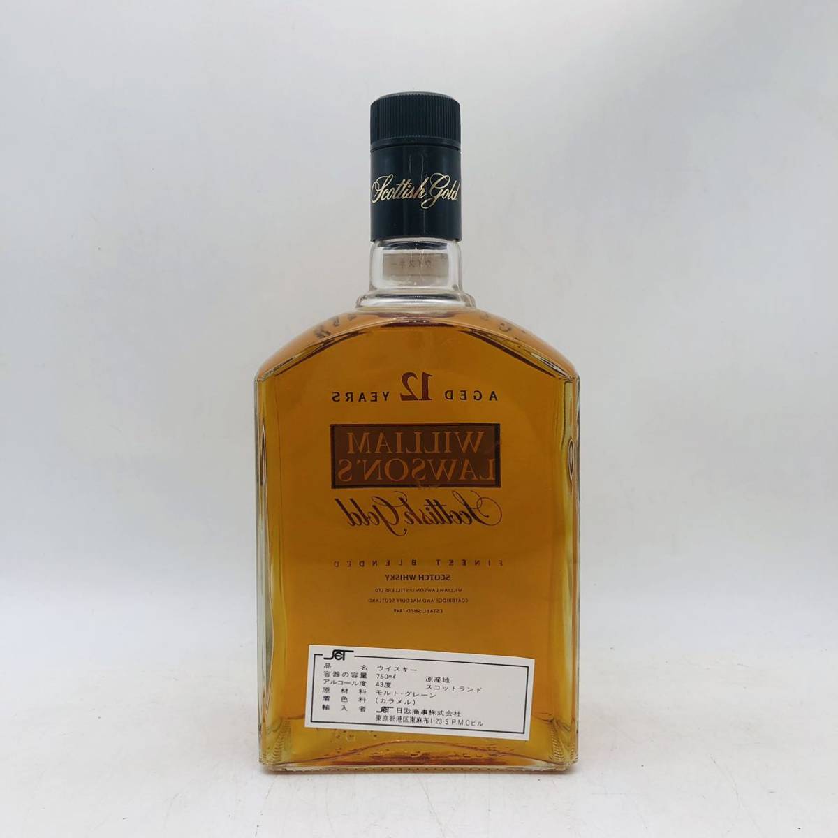 1円〜【未開栓】WILLIAM LAWSON'S ウィリアム 12年 スコッチ ウイスキー 750ml 43% WH45739_画像4