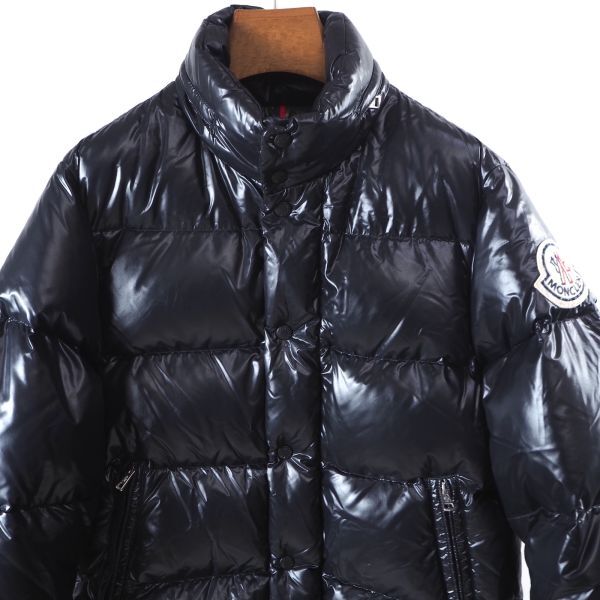 3-ZL002 モンクレール MONCLER EVEREST 国内正規品 ダウンジャケット ブラック サイズ2 メンズ_画像2