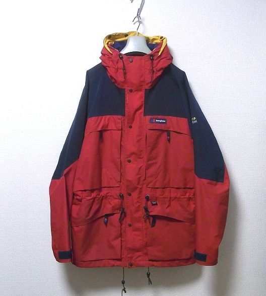 バーグハウス ビンテージ Vintage 90s berghaus Mera PeakゴアテックスGORE-TEXマウンテンパーカージャケット 旧ロゴ　旧タグ_画像1