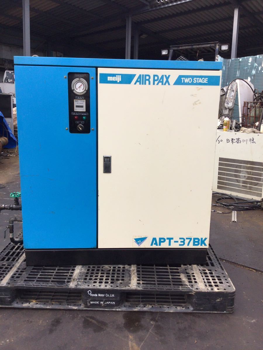 Yahoo!オークション - 明治機械製作所 APT-37BK 3.7kw 60Hz Yahoo!オークション - 明治機械製作所 APT-37BK 3.7kw 60Hz