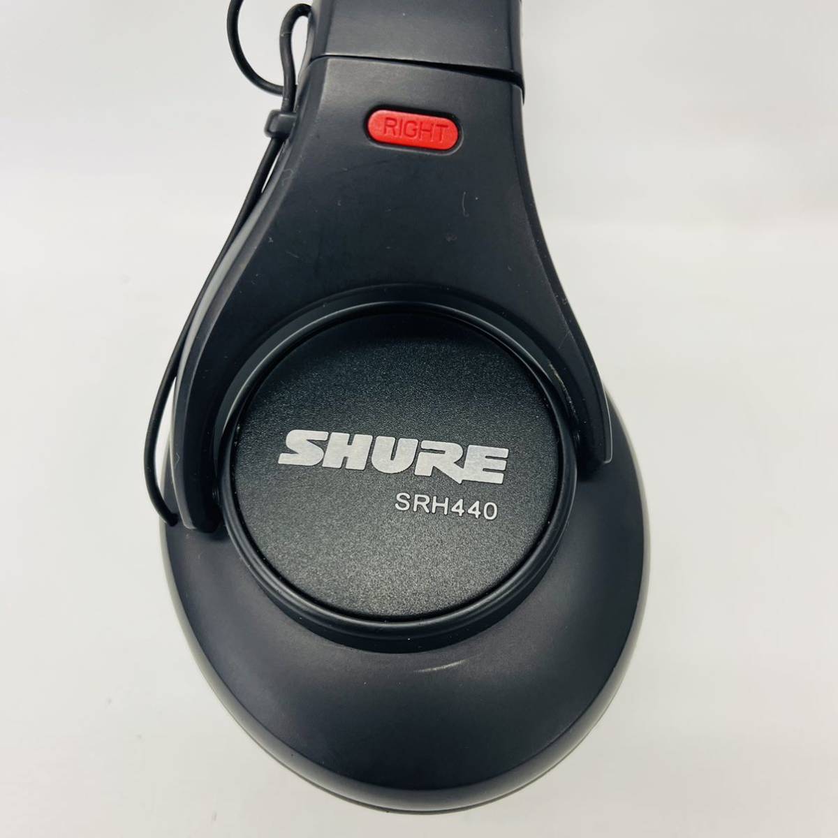 ☆1円〜☆ SHURE シュアー SRH440 プロフェッショナル スタジオモニター ヘッドホン シュア ヘッドフォン ①_画像3