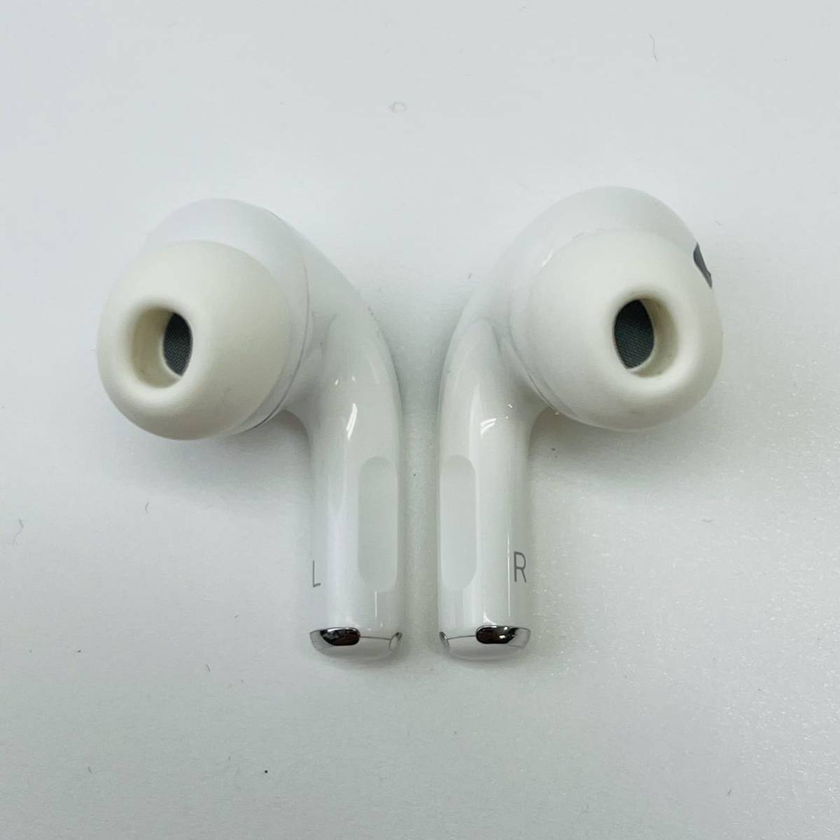 ☆送料無料・1円～☆ Apple 純正 Air Pods Pro A2083 A2084 A2190 アップル 正規品 エアーポッズ プロ 本体 ワイヤレス イヤホン 動作品 ⑱_画像3