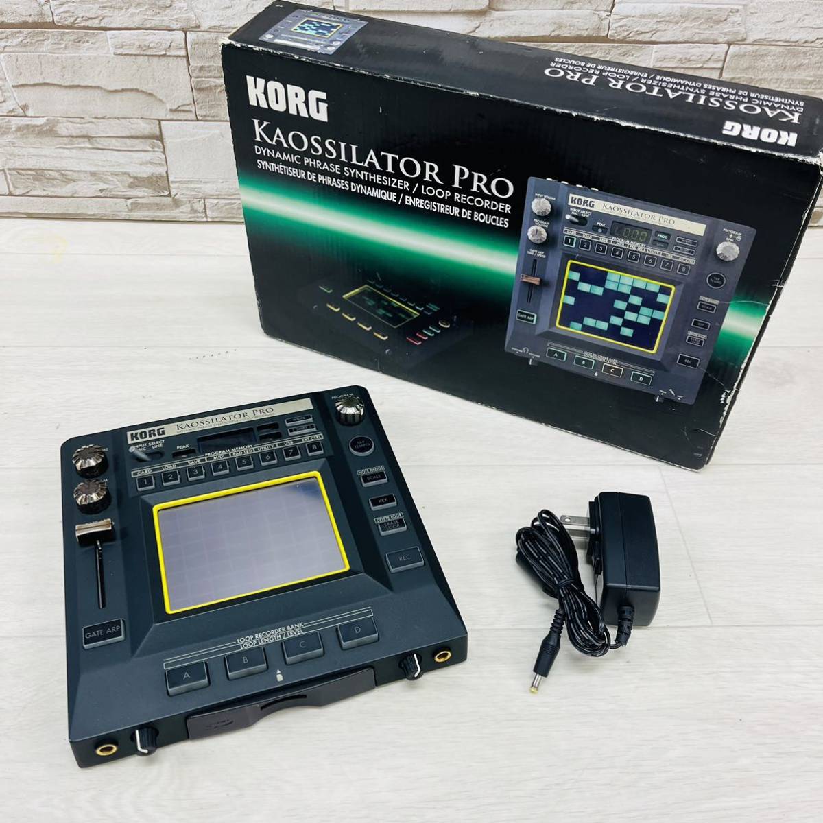 美品 KORG KAOSSILATOR PRO / コルグ カオシレータープロ - 楽器/器材 美品 KORG KAOSSILATOR PRO / コルグ カオシレータープロ - 楽器/器材