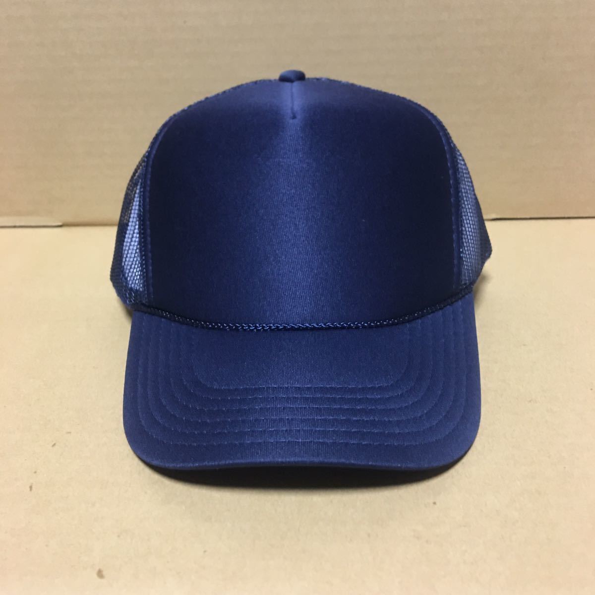 OTTO メッシュキャップ ネイビー 紺色 NAVY オットー CAP アメカジ 帽子 ミリタリー USA アメリカ 野球帽 無地の画像3