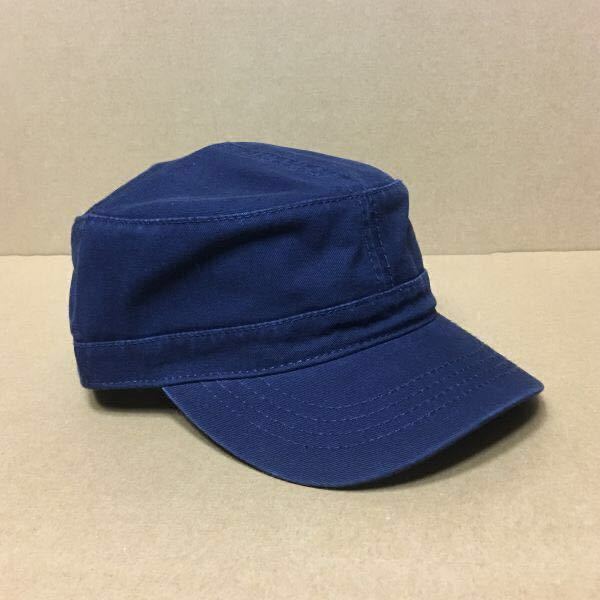 OTTO ワークキャップ ネイビー 紺色 NAVY オットー CAP ウォッシュ加工 ミリタリー アメカジ 帽子 USA ツイルコットン アメリカ 無地★_画像1