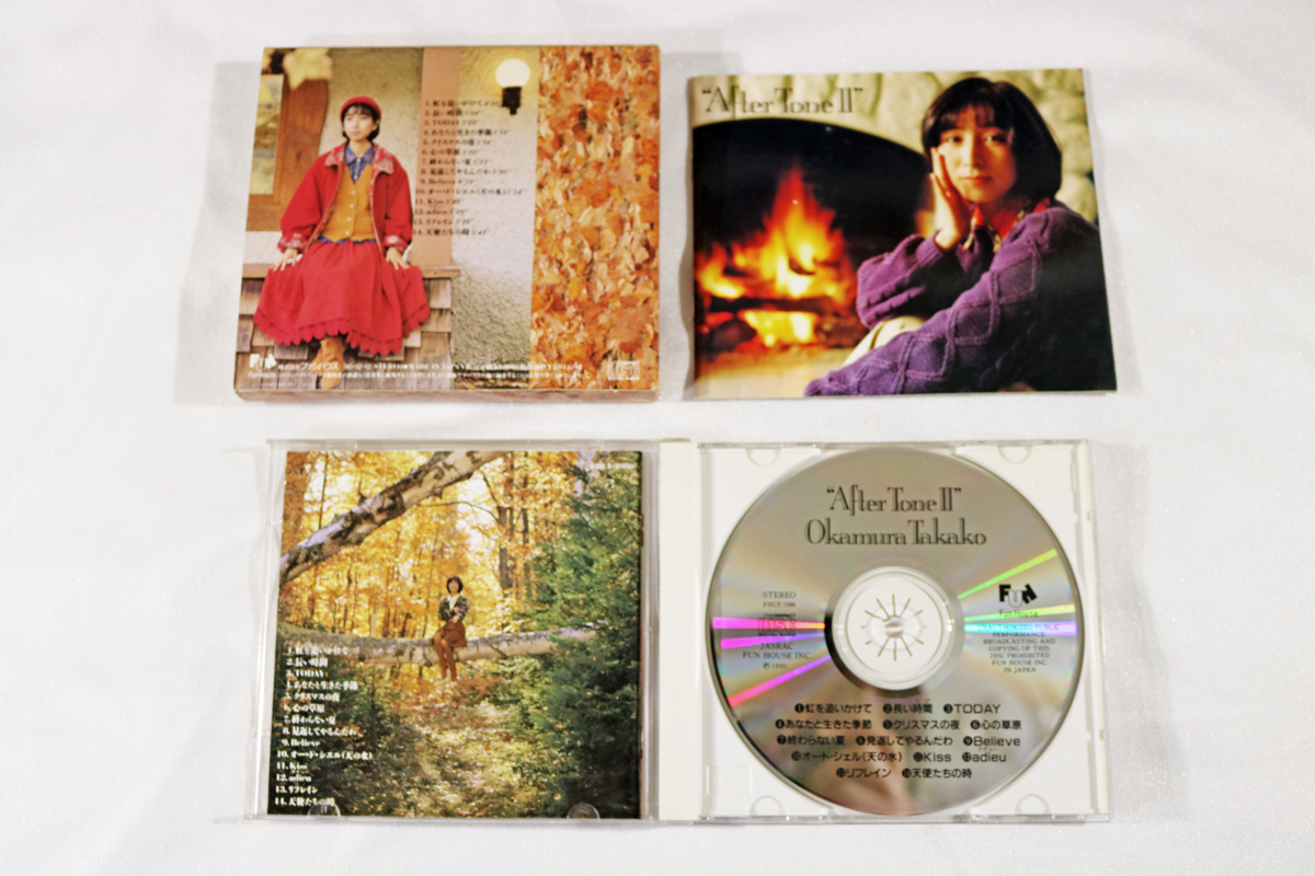 【岡村孝子】CD 11タイトル『After Tone II』『HISTORIE』『Kiss』『シュー・フルール』『BRAND NEW』『mistral』他 USED _画像2