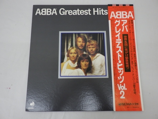 LPレコード ABBA/GreatestHits アバ・グレイテスト・ヒッツ Vol.2 DSP-5113 中古品 240216_画像2