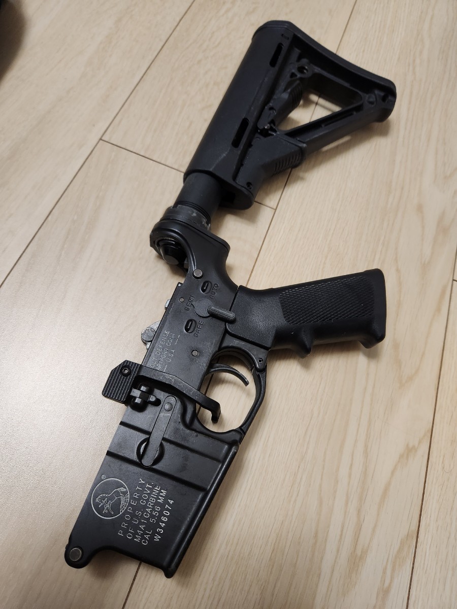 東京マルイ MWS ガスブローバック ガスガン M4 ロア レシーバー 一式　COLT CQB-R BLOCK1 M4A1 Mk18 mod.1　_画像1