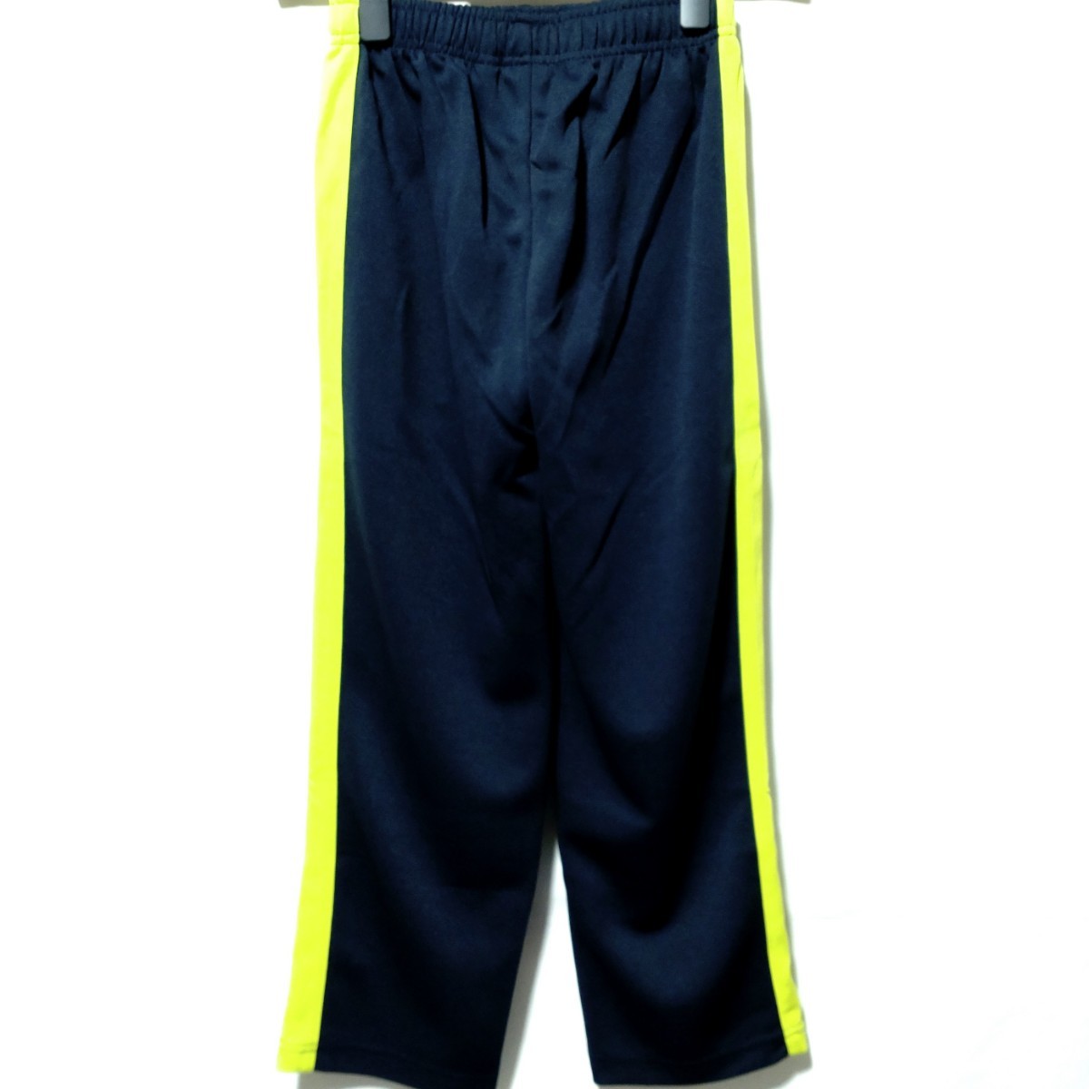 特価/未使用【サイズ=130cm】FILA/フィラ/男女児/トラックトップスーツ/ジャージスーツ/lime×d.navy_画像9