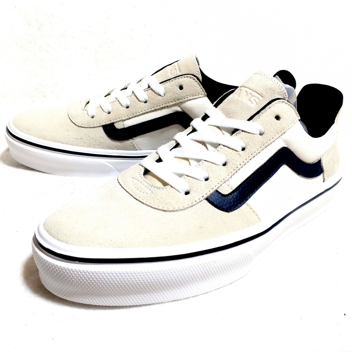 特価/未使用/VANS/V3838SC MODULO/バンズ/モデューロ/本革スエード/スニーカー/US10=28.0cm/off.white_画像1