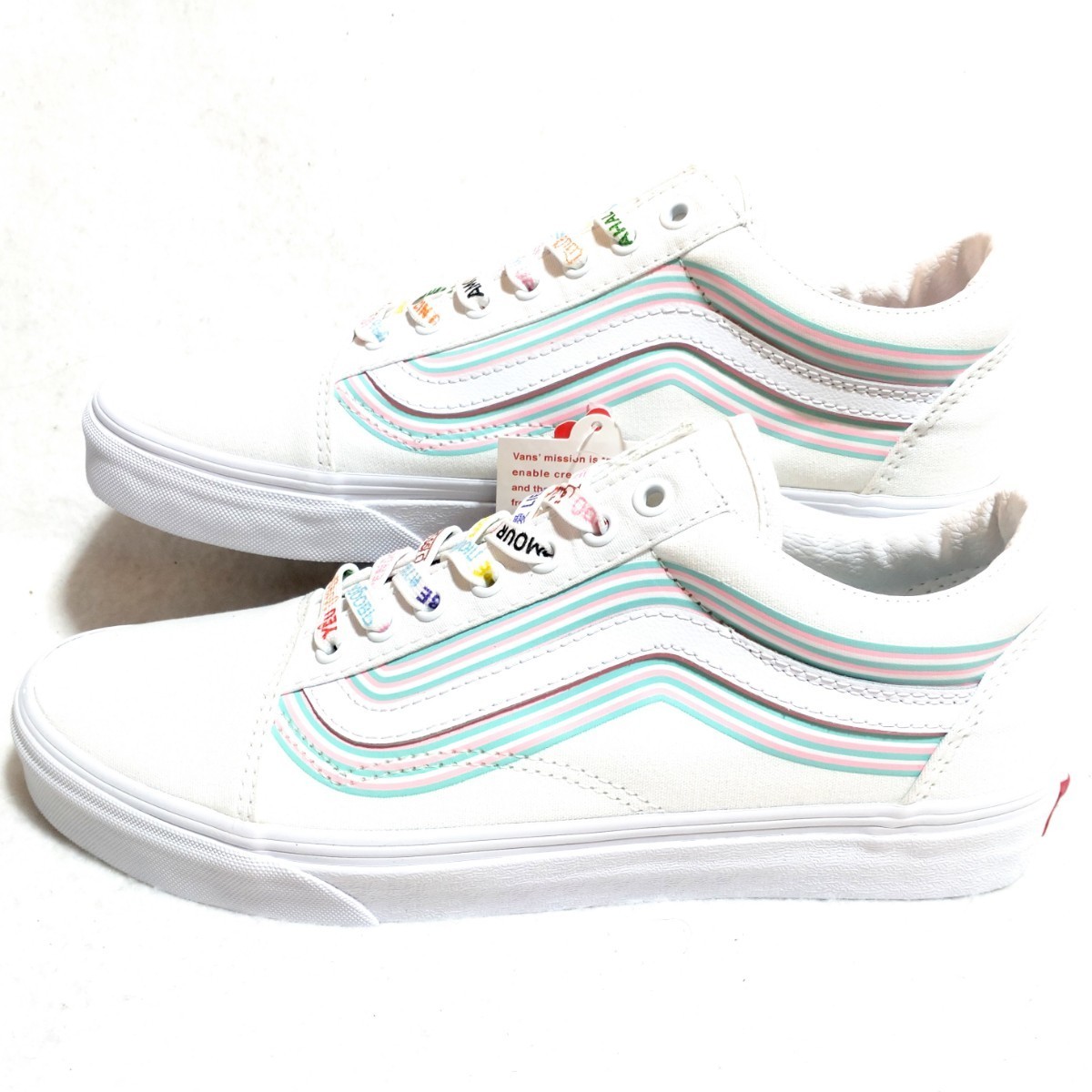 特価/未使用【サイズ/US10=28.0cm】VANS/OLD SKOOL/バンズ/オールドスクール/メンズ/ローカット/スニーカー/white_画像3