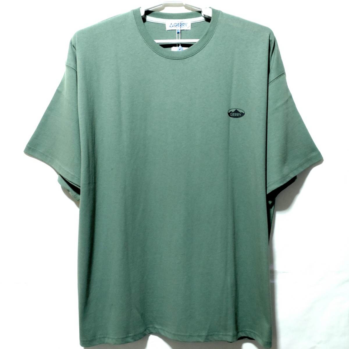 特価/未使用【サイズ=3L(2XL)】GERRY/ジェリー/メンズ/半袖/Tシャツ/ビッグシルエット/胸囲=106~114cm/light.greenの画像3