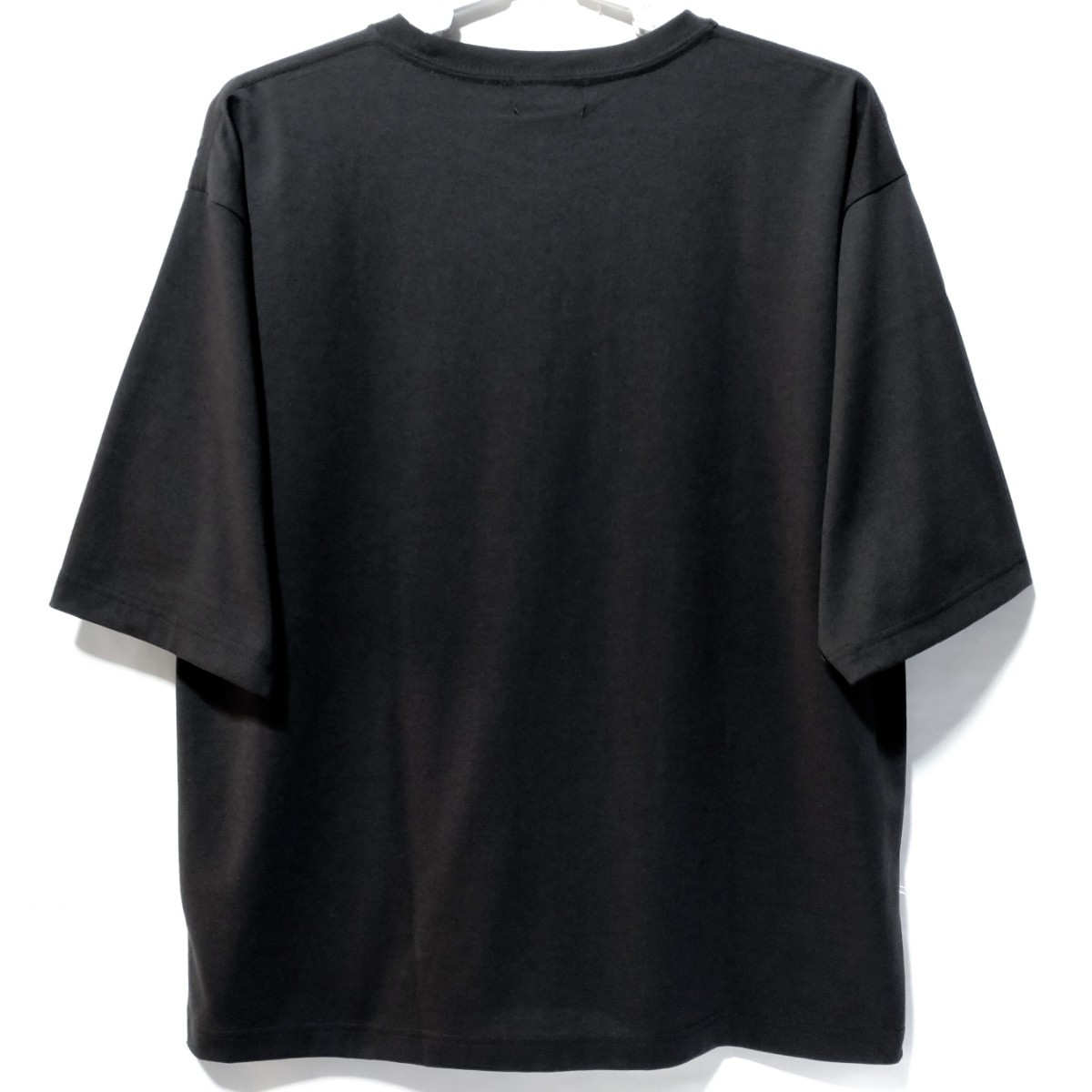特価/未使用【サイズ=LL(XL)】アメカジプリント/メンズ/五分袖/Tシャツ/胸囲=104～112cm/charcoalの画像3