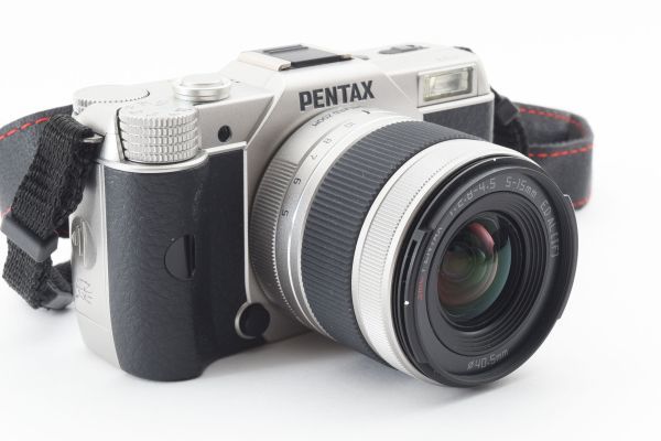 #m129★極上美品★ PENTAX ペンタックス Q7 シルバー 02+06 ダブルズームレンズキット_画像5