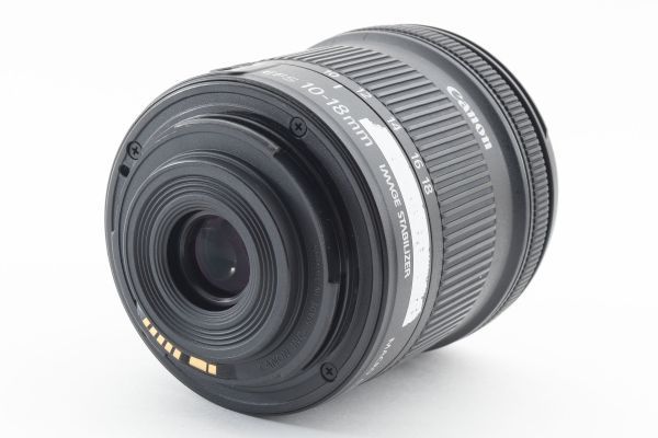 #m182★極上美品★ Canon キヤノン EF-S 10-18mm F4.5-5.6 IS STM_画像5