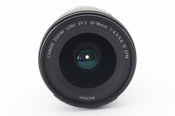 #m182★極上美品★ Canon キヤノン EF-S 10-18mm F4.5-5.6 IS STM_画像3